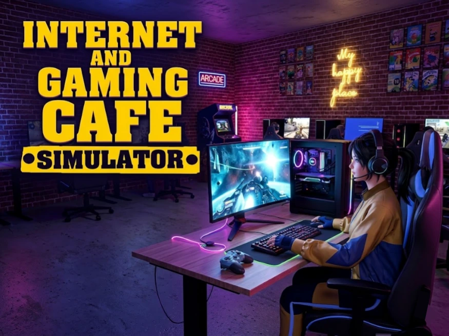 Internet and Gaming Cafe Simulator